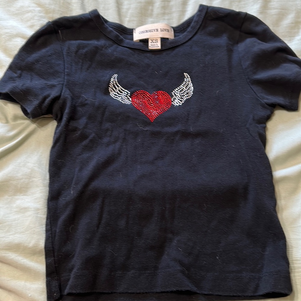 90’s style baby tee